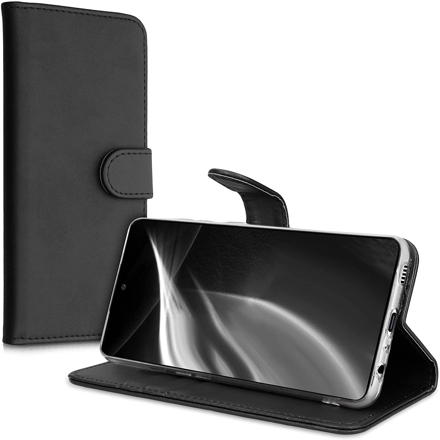 KW Samsung Galaxy A52 / A52 5G / A52s 5G Θήκη Πορτοφόλι Stand - Black - 54603.01