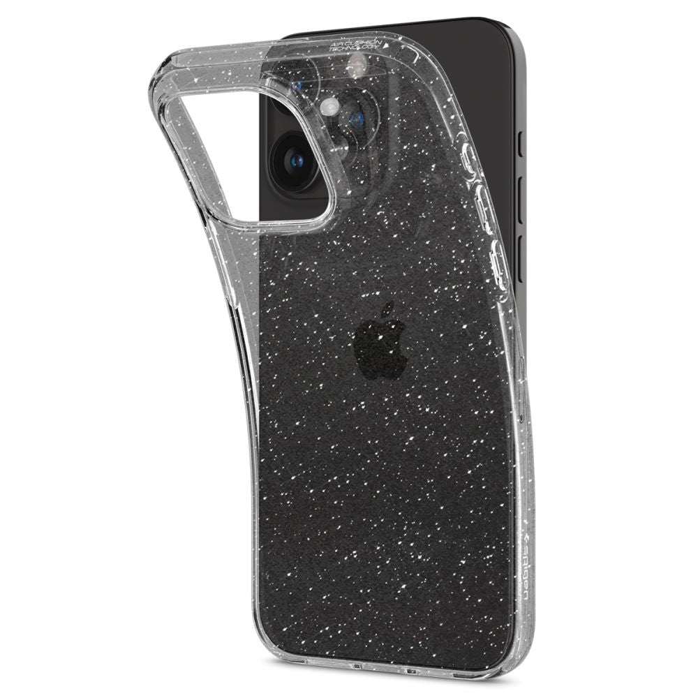 Spigen iPhone 15 Pro Liquid Crystal Θήκη Σιλικόνης - Glitter Crystal