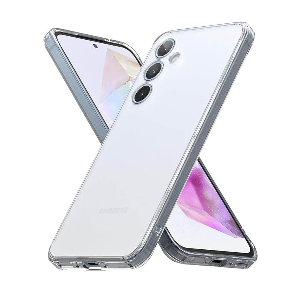 Ringke Samsung Galaxy A35 5G - Fusion - Σκληρή Θήκη με Πλαίσιο Σιλικόνης - Matte Clear