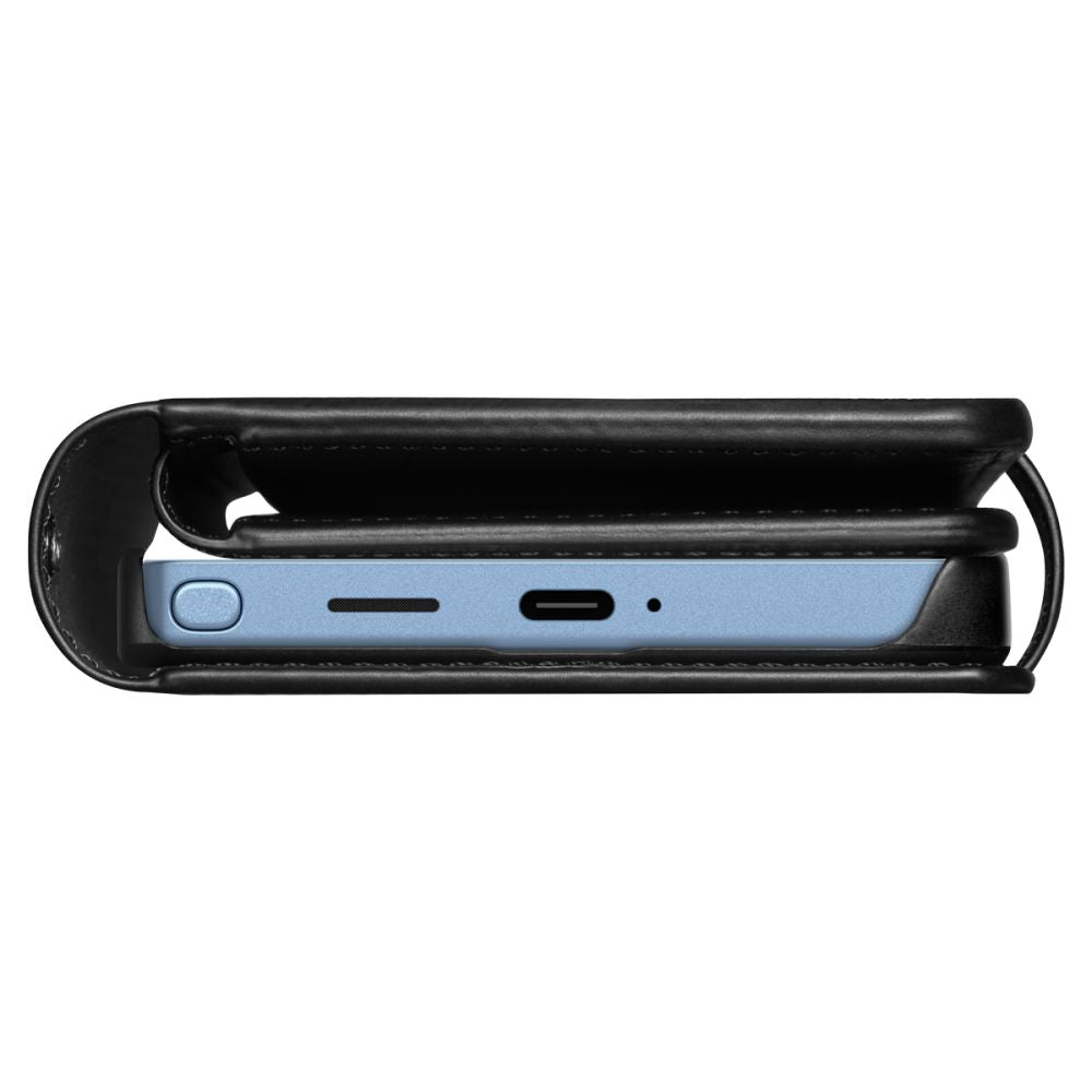 Spigen Samsung Galaxy S25 Ultra Wallet S Θήκη Πορτοφόλι από Δερματίνη - Black