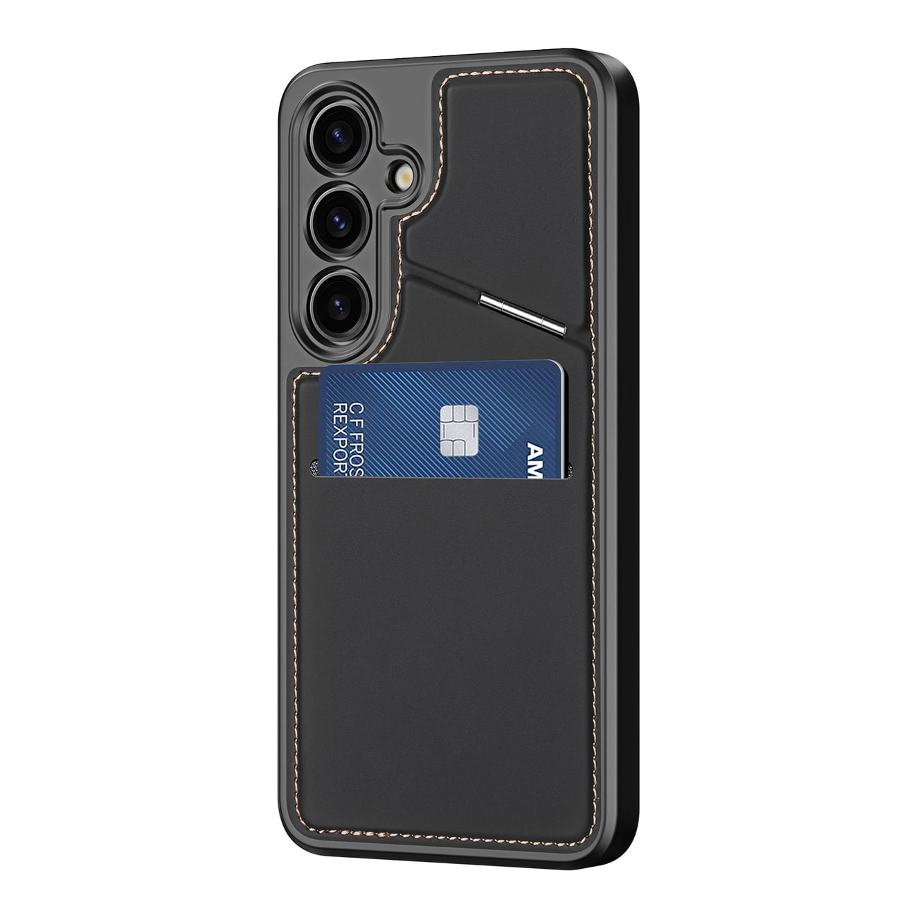 Dux Ducis Samsung Galaxy S24 Rafi II Mag Anti - RFID Θήκη με Υποδοχή για Κάρτες / Stand και MagSafe - Black