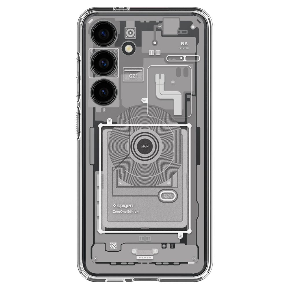 Spigen Samsung Galaxy S24 - Ultra Hybrid Σκληρή Θήκη με Πλαίσιο Σιλικόνης - Zero One White