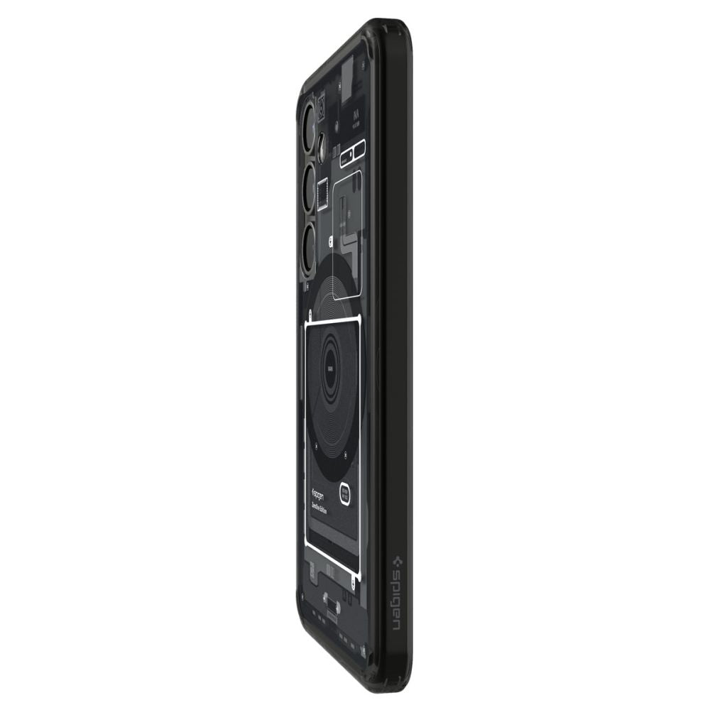Spigen Samsung Galaxy S25 - Ultra Hybrid Mag - Σκληρή Θήκη με Πλαίσιο Σιλικόνης Και MagSafe - Zero One Black