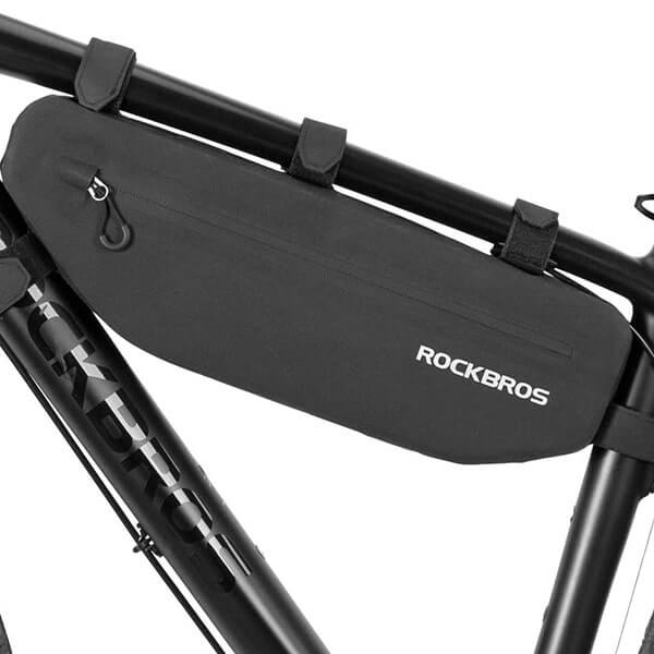 RockBros AS - 043 Αδιάβροχη Βαλίτσα Ποδηλάτου για τον Σκελετό - 3L - Black