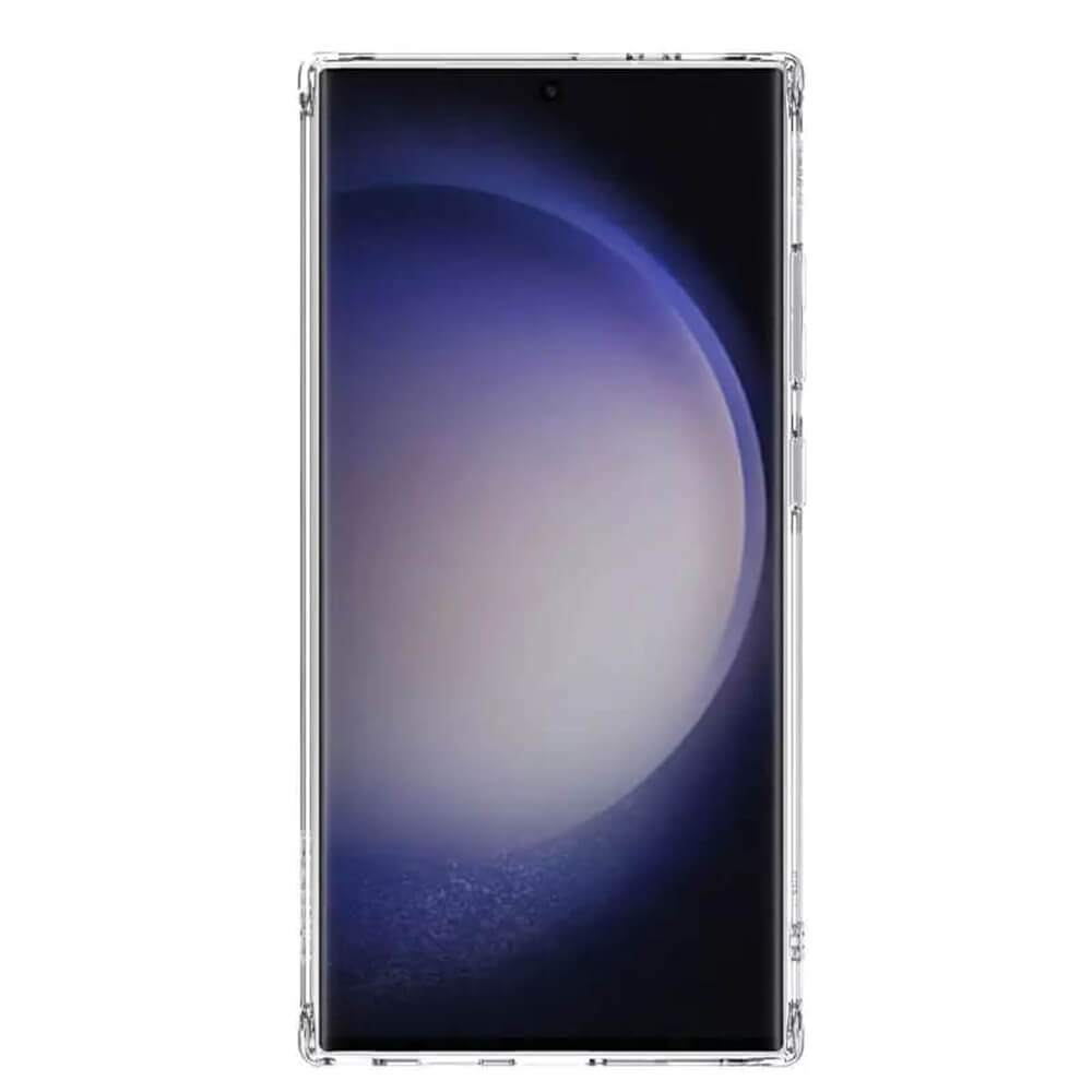 Nillkin Samsung Galaxy S24 Ultra Nature - Σκληρή Θήκη με Πλαίσιο Σιλικόνης - Διάφανη