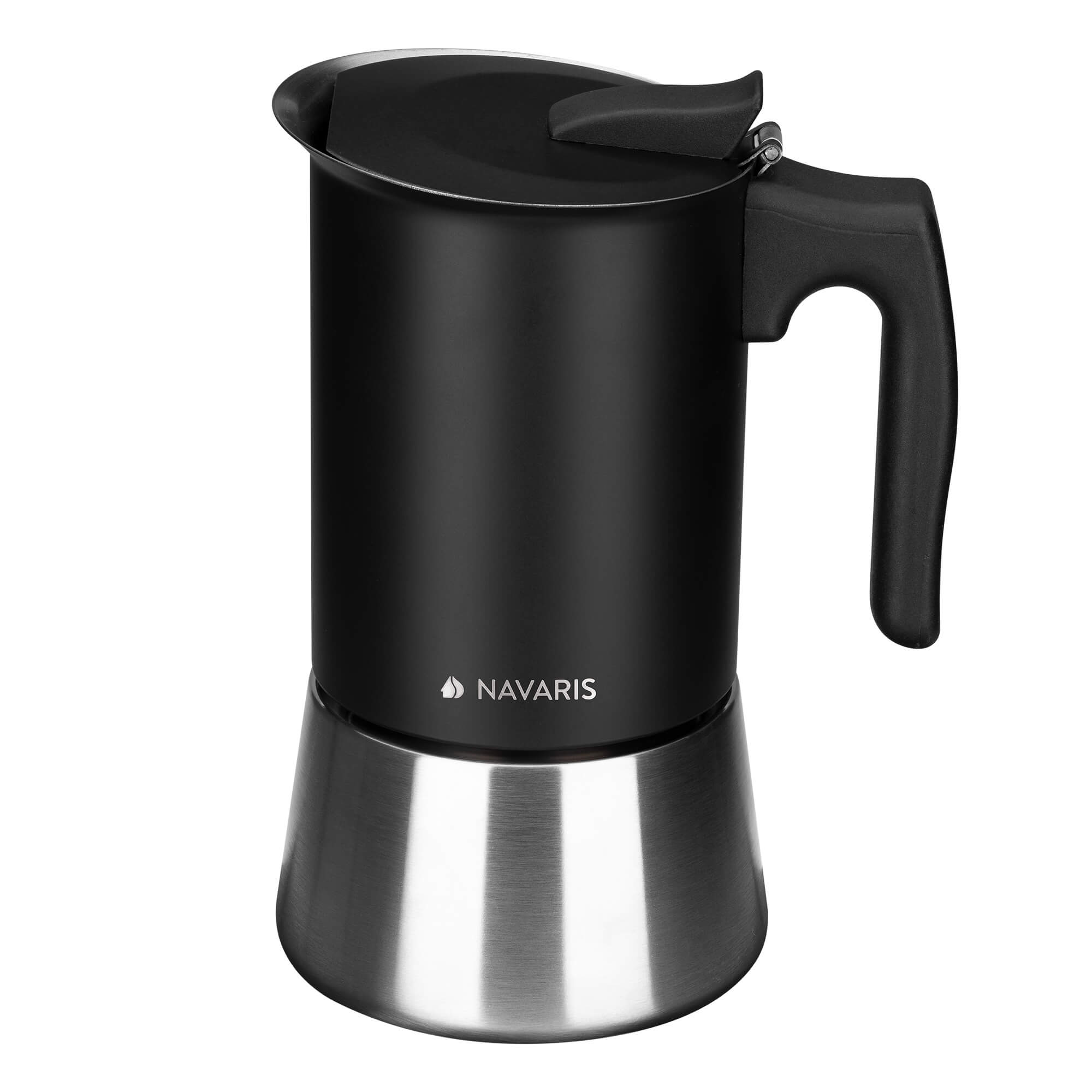 Navaris Espresso Maker Καφετιέρα για Εσπρέσο - 300ml - Black - 55925.02.01