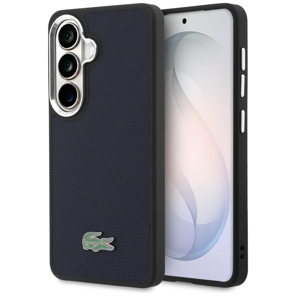 Lacoste Samsung Galaxy S26 - Σκληρή Θήκη με Πλαίσιο Σιλικόνης - Full Wrap Petit Pique MagSafe - Navy Blue