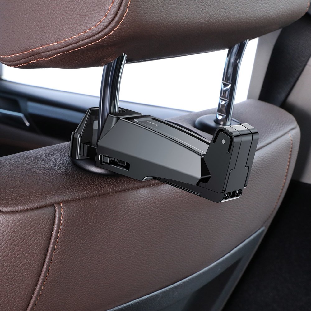 Baseus Backseat Car Holder - Universal Βάση Αυτοκινήτου για το Πίσω Κάθισμα - Black - SUHZ - A01