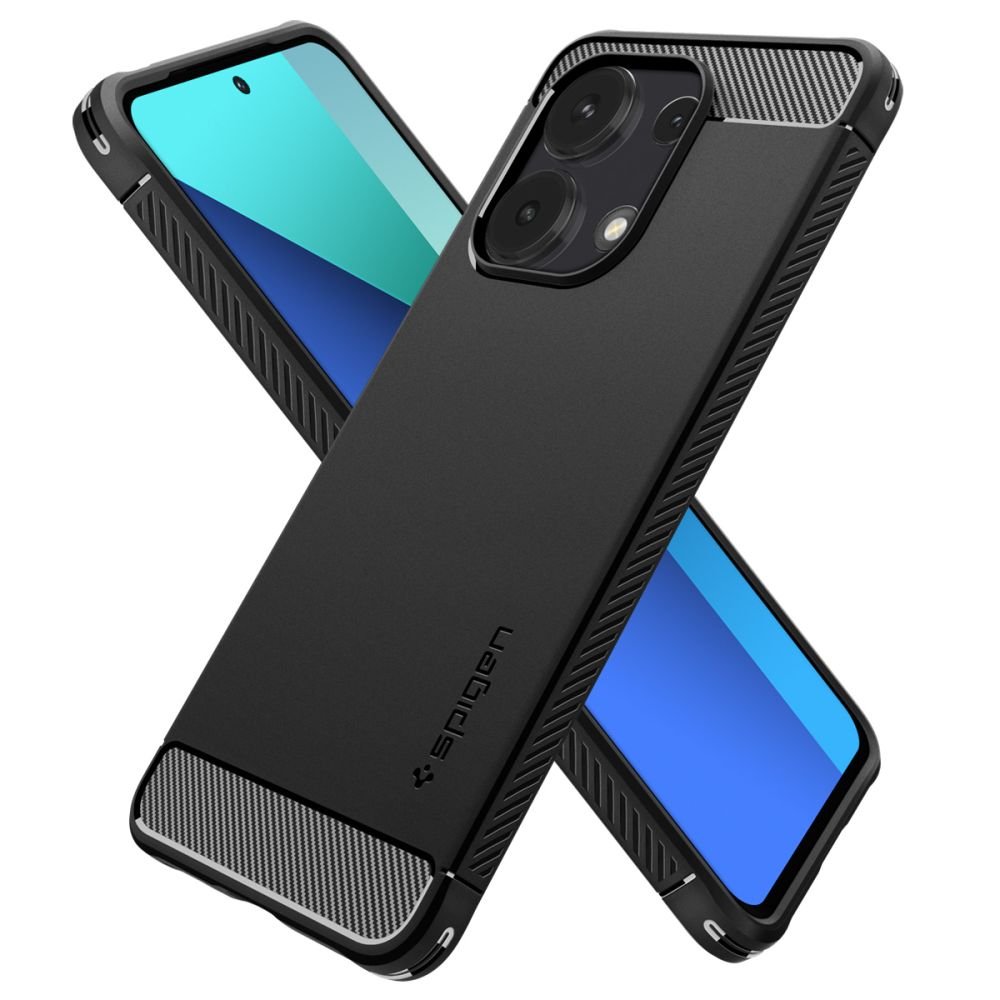 Spigen Xiaomi Redmi Note 13 4G Θήκη TPU Rugged Armor - Matte Black