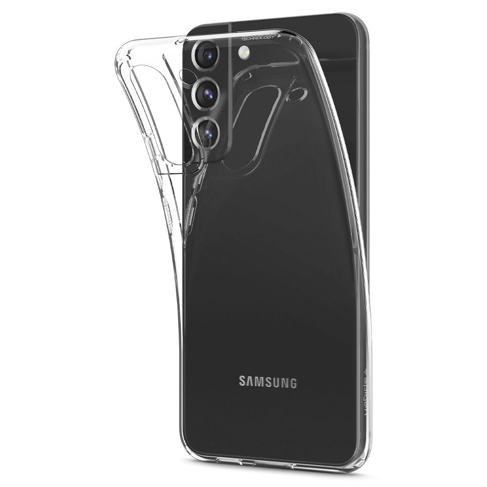 Spigen Samsung Galaxy S22 Plus Liquid Crystal Θήκη Σιλικόνης - Crystal Clear