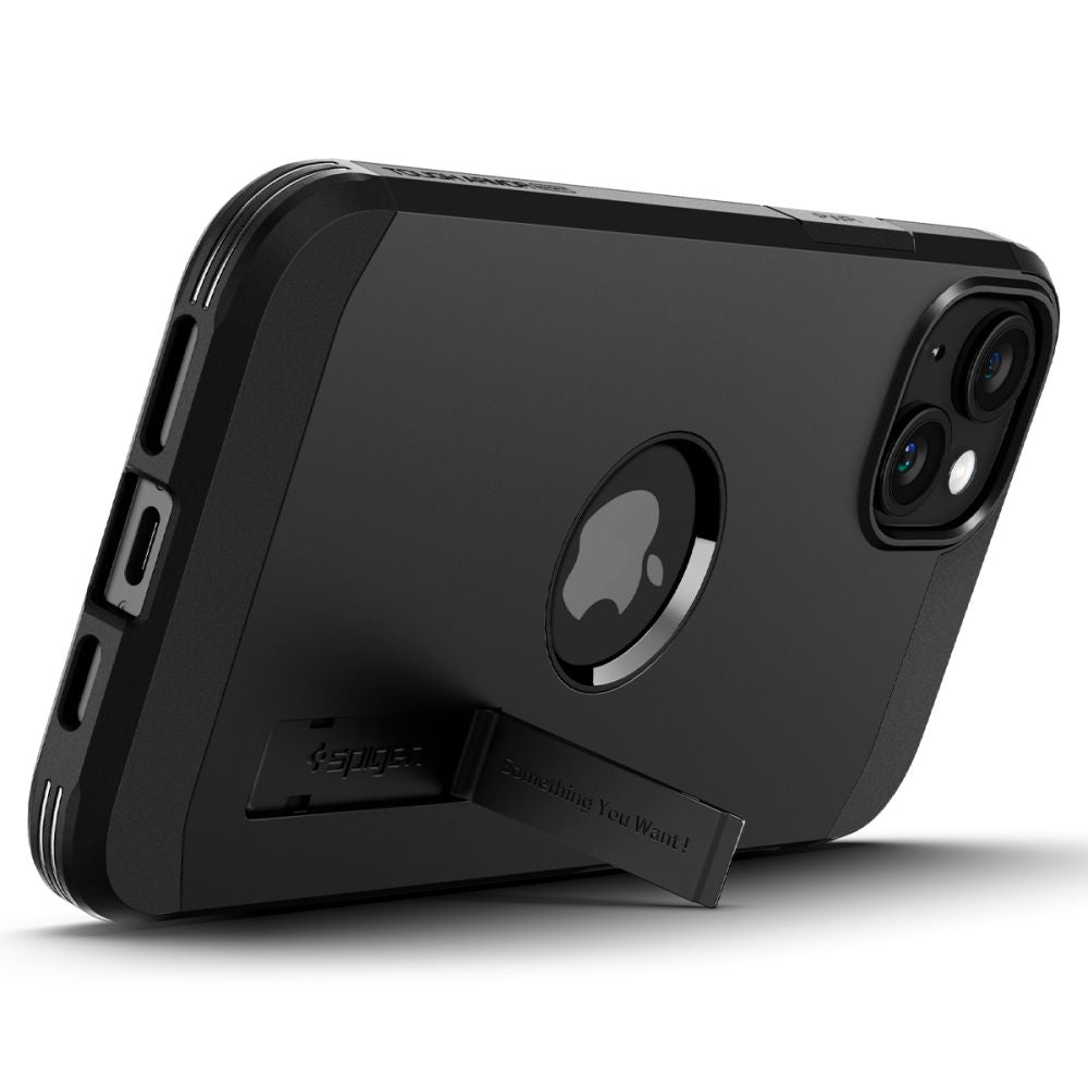 Spigen iPhone 15 Plus Tough Armor Mag Σκληρή Θήκη με MagSafe - Black