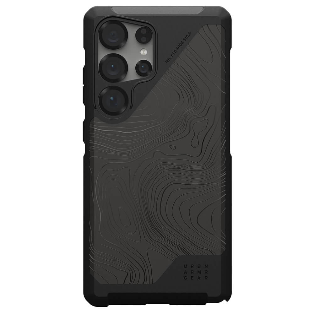 UAG Samsung Galaxy S25 Ultra Metropolis LT Series Σκληρή Θήκη με MagSafe - Topography Black