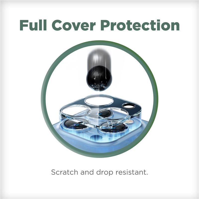 Mobile Origin Easy Lens Guards iPhone 14 / iPhone 14 Plus - Προστασία Κάμερας - Αντιχαρακτικό Γυαλί - Διάφανο