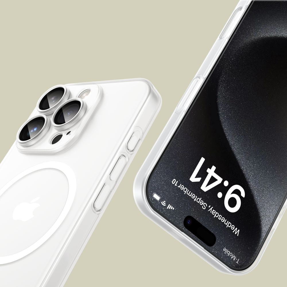 Tech - Protect iPhone 16 Pro MagSlim - Σκληρή Θήκη με MagSafe - Matte / White