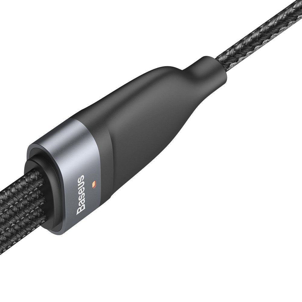 Baseus Flash Series 3in1 - Καλώδιο Γρήγορης Φόρτισης και Δεδομένων 5A 40W 1.2m - Micro USB / Lightning / Type - C - Black - CA1T3 - G1