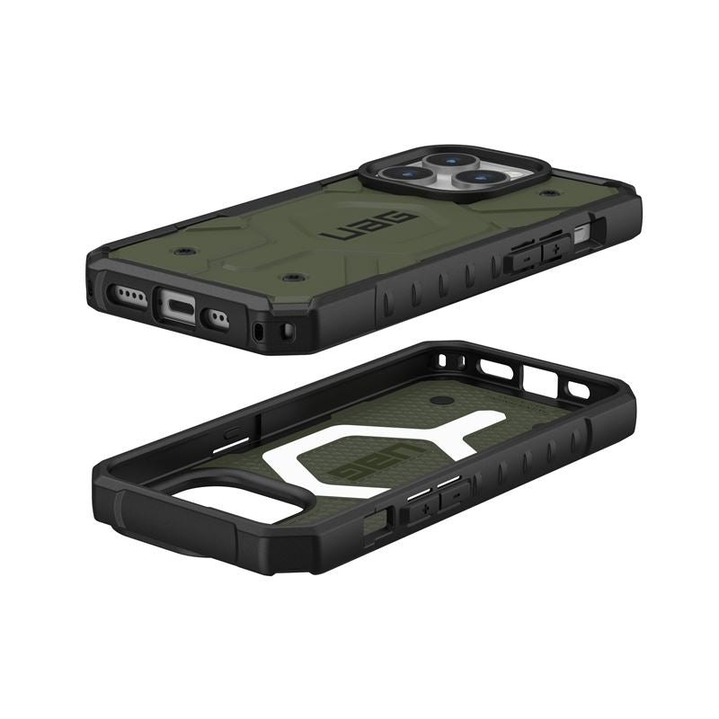 UAG iPhone 15 Pro Pathfinder MagSafe Series Σκληρή Θήκη με MagSafe - Olive Drab
