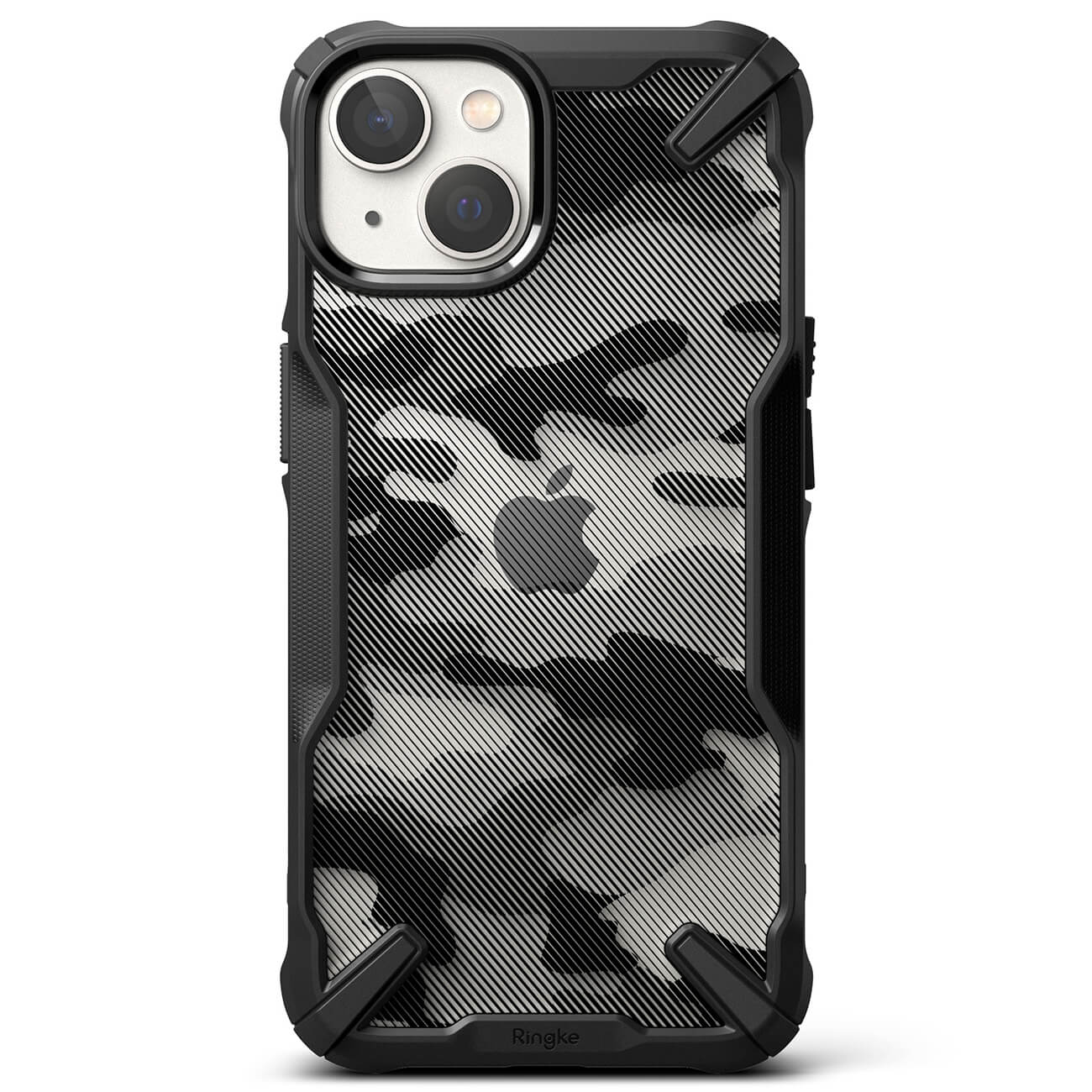 Ringke iPhone 14 Plus Fusion X Σκληρή Θήκη με Πλαίσιο Σιλικόνης - Black - Camo