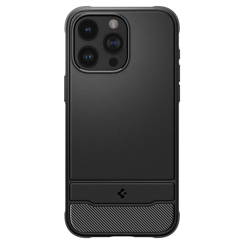 Spigen iPhone 15 Pro Max Rugged Armor Mag Θήκη TPU με MagSafe - Matte Black