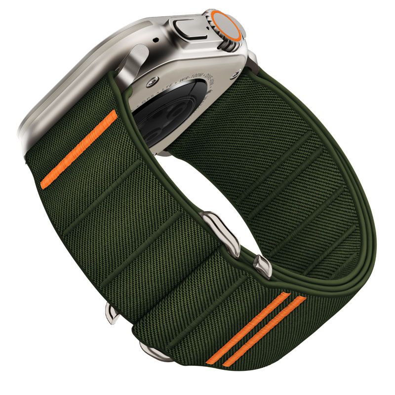 Tech - Protect Λουράκι Apple Watch 8/9/10/11 - SE (1/2/3) - Ultra (1/2/3) – 44/45/46/49mm Nylon Slip - Khaki