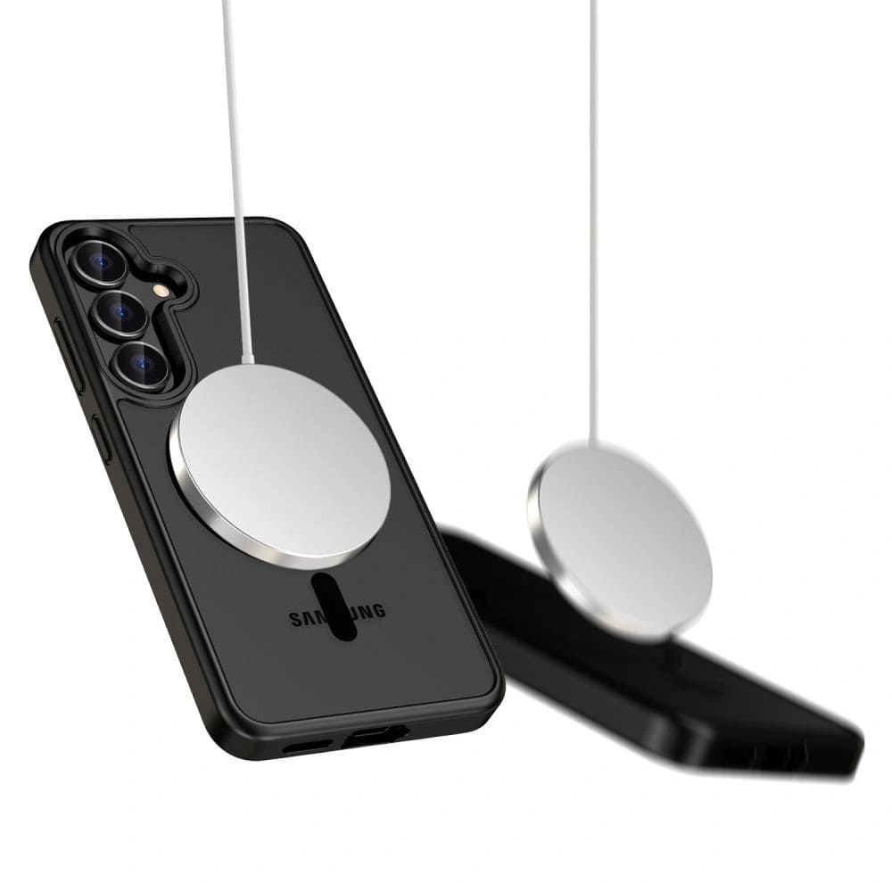 Tech - Protect Samsung Galaxy A26 5G MagMat Σκληρή Θήκη με Πλαίσιο Σιλικόνης και MagSafe - Matte Black