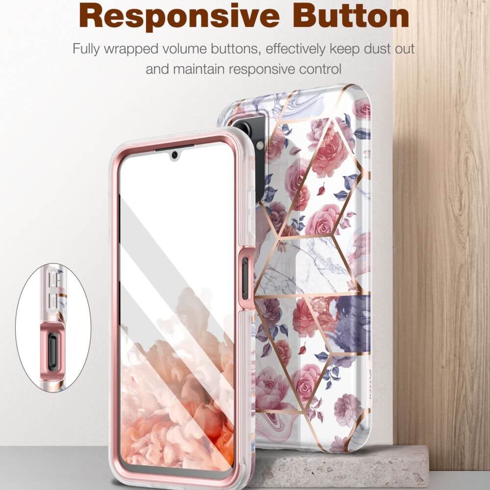Tech - Protect Samsung Galaxy A14 5G Ultra Velar Θήκη 360 Full Body με Προστασία Οθόνης - Marble