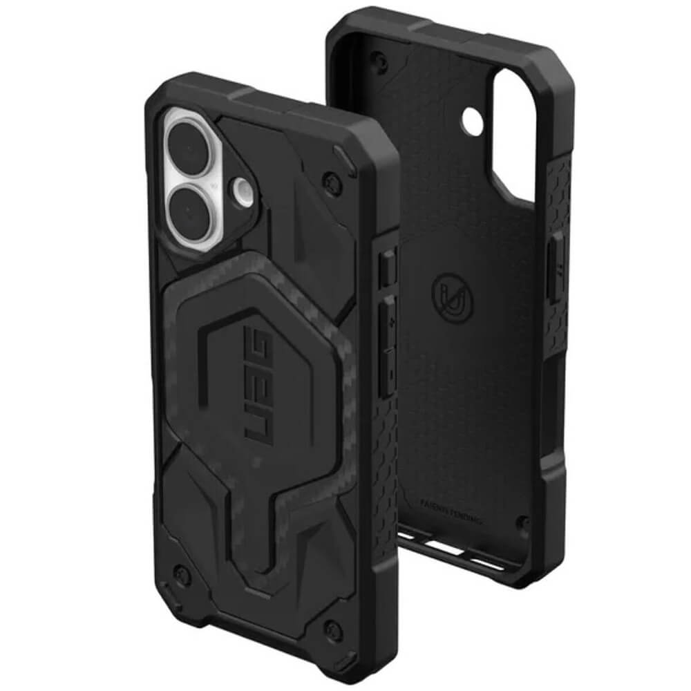 UAG iPhone 16 Monarch Series Σκληρή Θήκη - Carbon Fiber