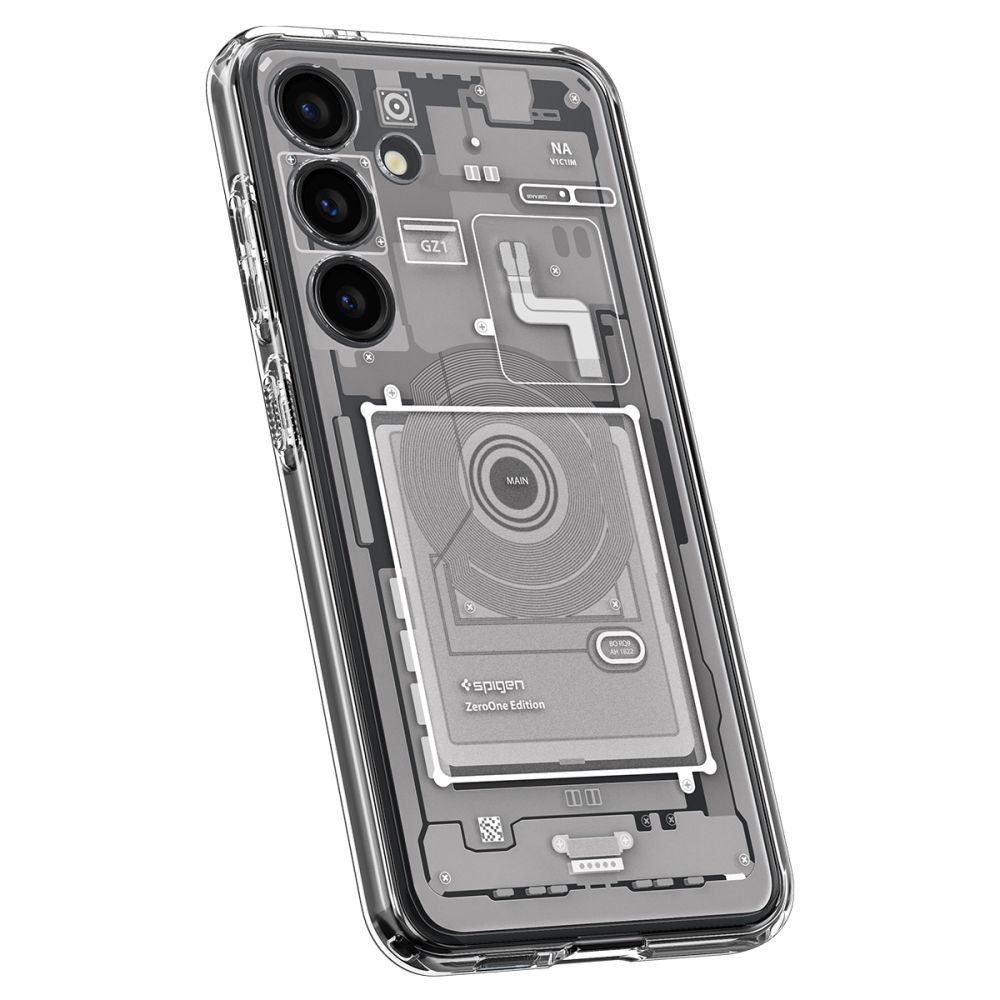 Spigen Samsung Galaxy S24 - Ultra Hybrid Σκληρή Θήκη με Πλαίσιο Σιλικόνης - Zero One White