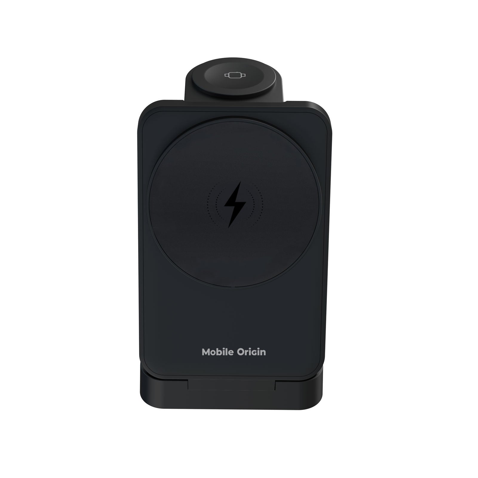 Mobile Origin - 3in1 Αναδιπλούμενος Ασύρματος MagSafe Φορτιστής - PW28 - Black