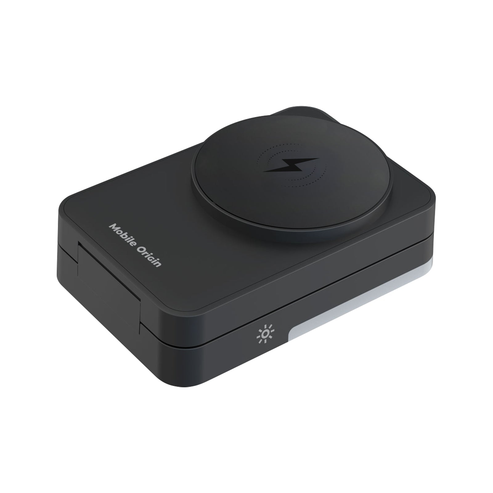 Mobile Origin - 3in1 Αναδιπλούμενος Ασύρματος MagSafe Φορτιστής - PW28 - Black