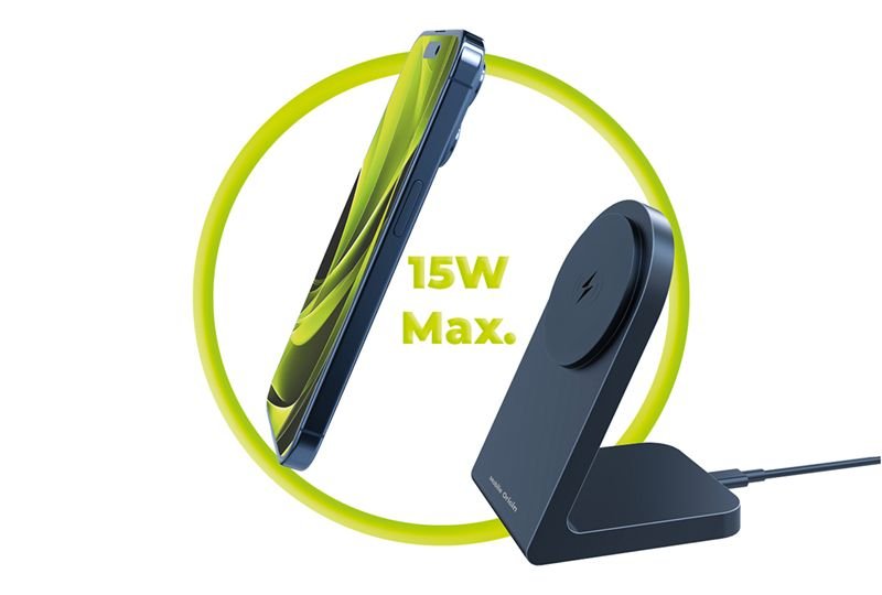 Mobile Origin - Ασύρματος Μαγνητικός Φορτιστής MagSafe 15W - PW15 - Black