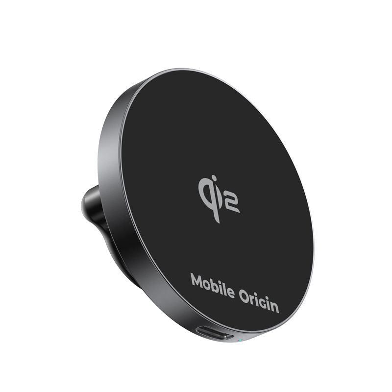 Mobile Origin Μαγνητική Βάση Αυτοκινήτου Αεραγωγού με Ασύρματη Φόρτιση MagSafe Qi2 15W - CA14 - Black