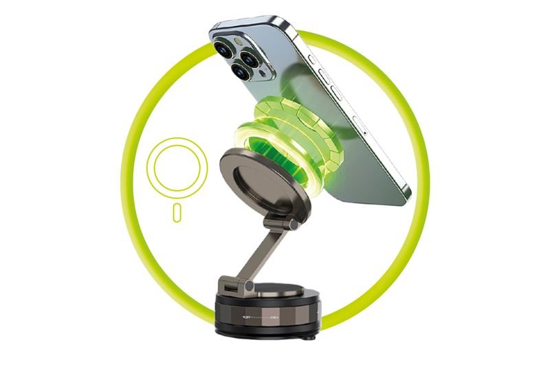 Mobile Origin MagSafe Μαγνητική Βάση Στήριξης Κινητού - Vacuum EasyMount O3 - Space Grey