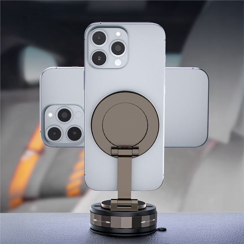 Mobile Origin MagSafe Μαγνητική Βάση Στήριξης Κινητού - Vacuum EasyMount O3 - Space Grey