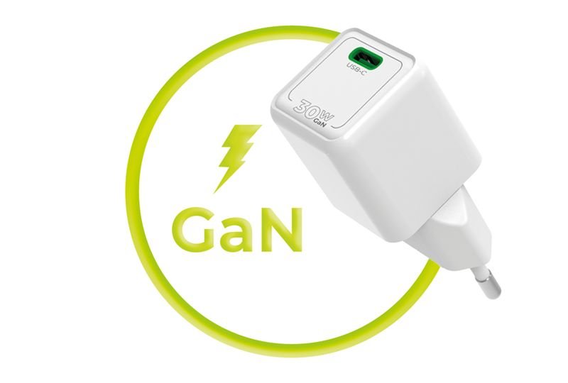 Mobile Origin Οικιακός Φορτιστής Γρήγορης Φόρτισης GaN 30W με 1 Θύρα Type - C - PW23 - White
