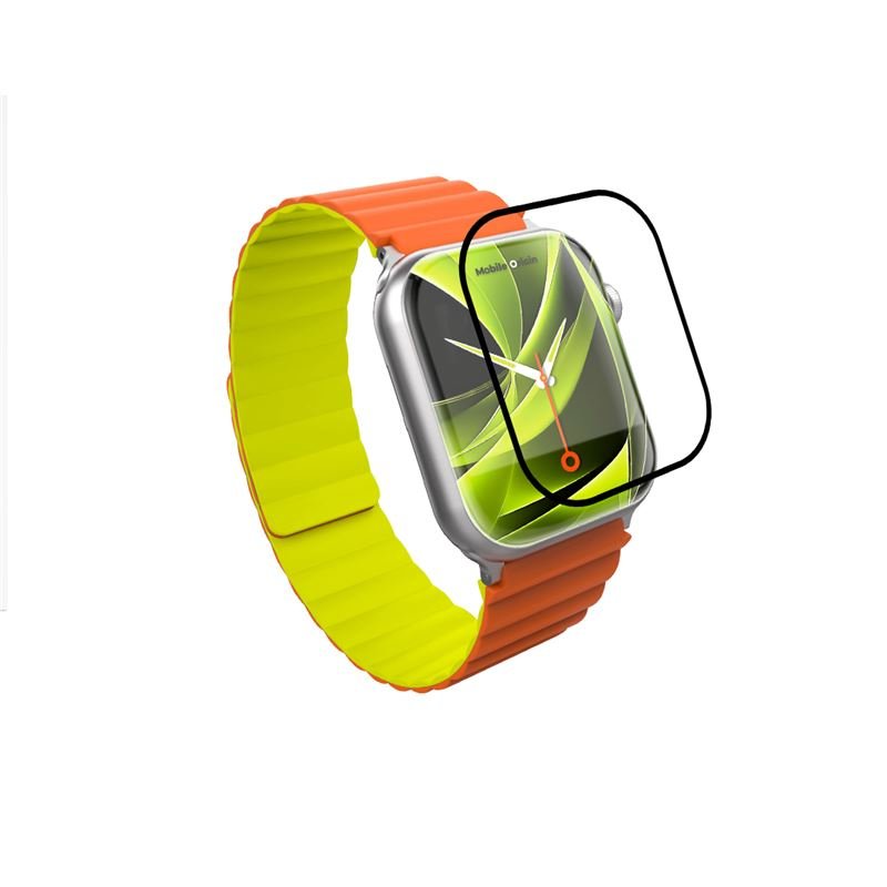 Mobile Origin Προστασία Οθόνης Apple Watch Ultra (1/2/3) - 49mm - Ανταλλακτική Προστατευτική Μεμβράνη Οθόνης - Screen Guard Spare Hybrid Film - Black