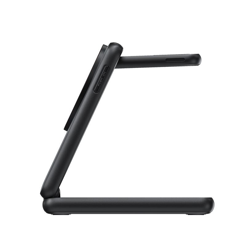 Mobile Origin PW8 - 3in1 Αναδιπλούμενος Ασύρματος MagSafe Qi2 Φορτιστής 15W - Black