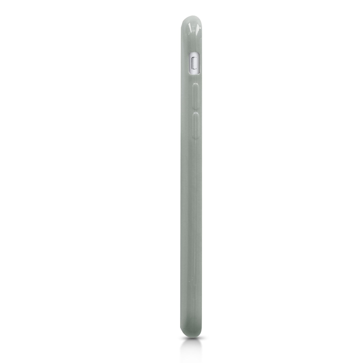 KW iPhone SE 2022 / SE 2020 / 7 / 8 Θήκη Σιλικόνης TPU - Grey Matt - 39458.22