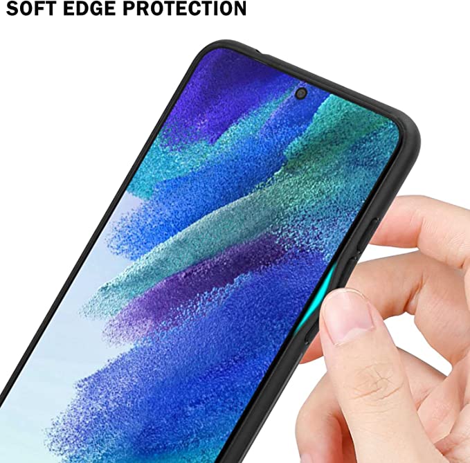 Cadorabo Samsung Galaxy S22 Plus Θήκη με Πλαίσιο Σιλικόνης και Όψη Γυαλιού Tempered Glass - Pink / Blue