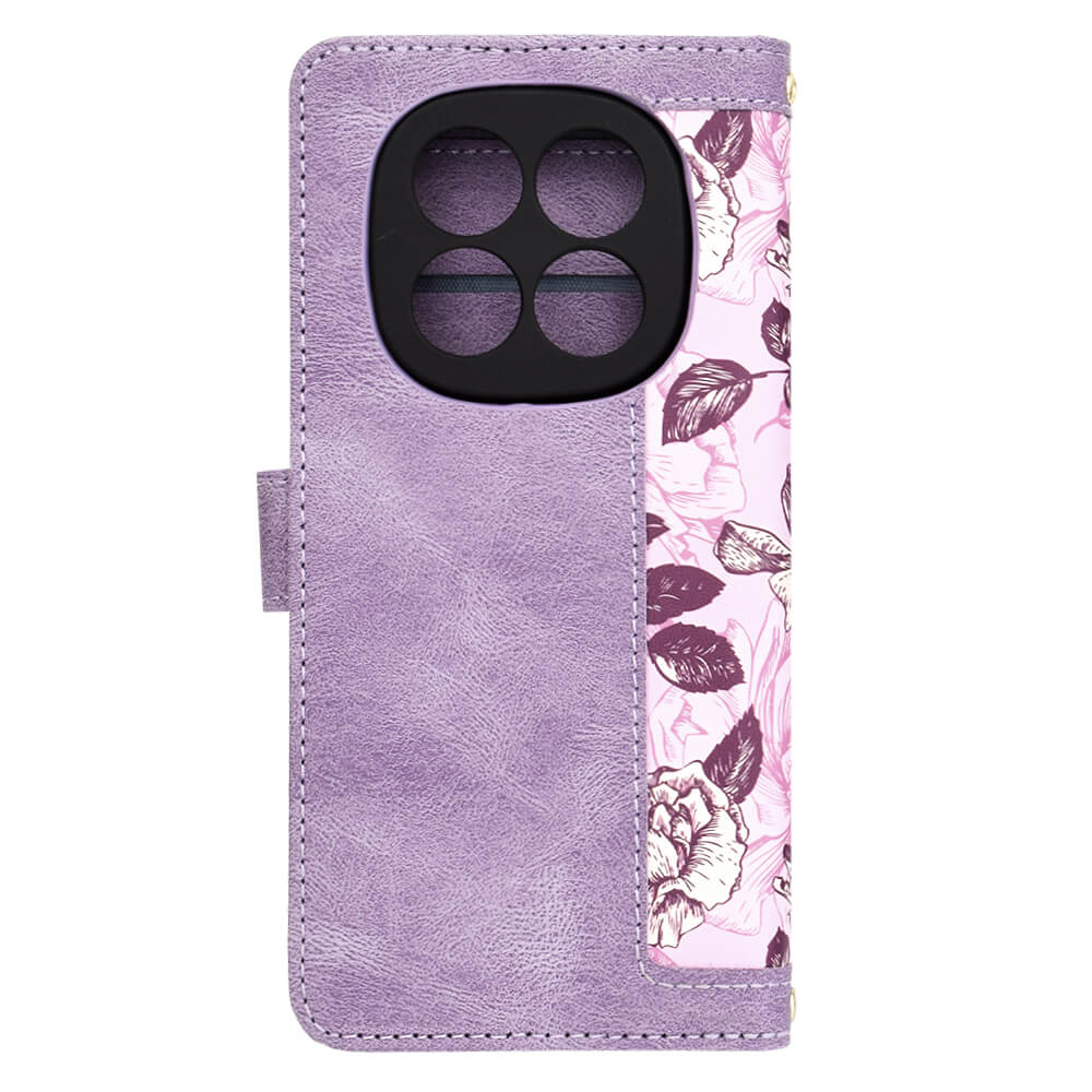 Techsuit Xiaomi Redmi Note 14 Pro 4G - FlipCraft - Θήκη Πορτοφόλι από Δερματίνη - Mysterious Purple