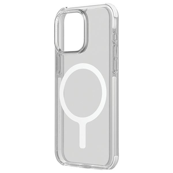 Uniq iPhone 15 Pro Max Combat Magclick Σκληρή Θήκη με Πλαίσιο Σιλικόνης και MagSafe - White / Blanc White