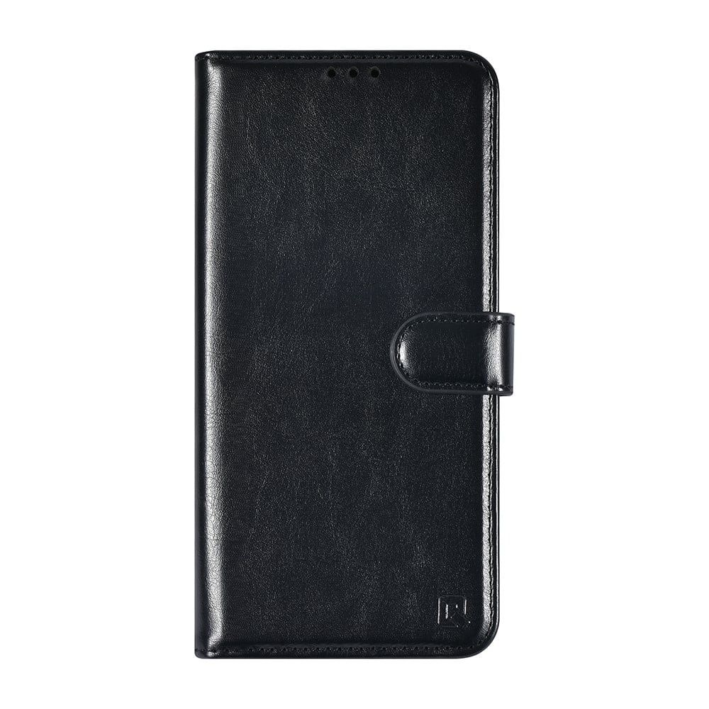 Tuniq iPhone 16 Pro Max - Θήκη Πορτοφόλι Stand από Δερματίνη - Black