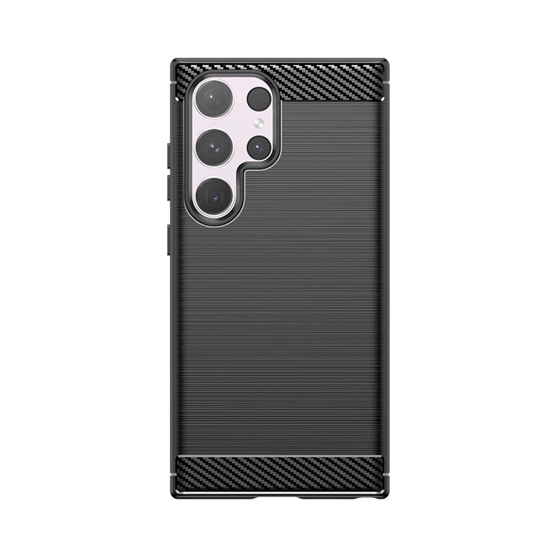 OEM Samsung Galaxy S24 Ultra Θήκη Rugged Carbon TPU - Black