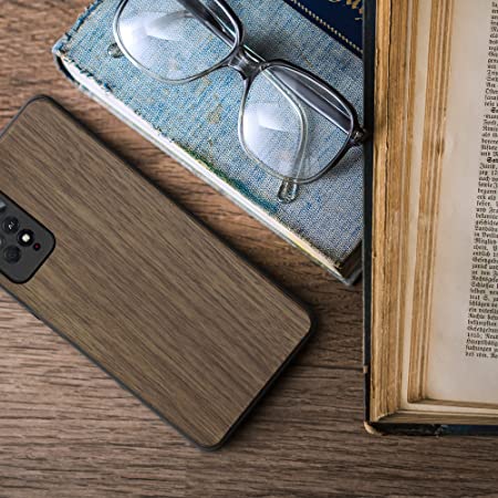 KW Xiaomi Redmi Note 11 Pro / Note 11 Pro 5G Θήκη από Φυσικό Ξύλο - Dark Brown - 57377.18