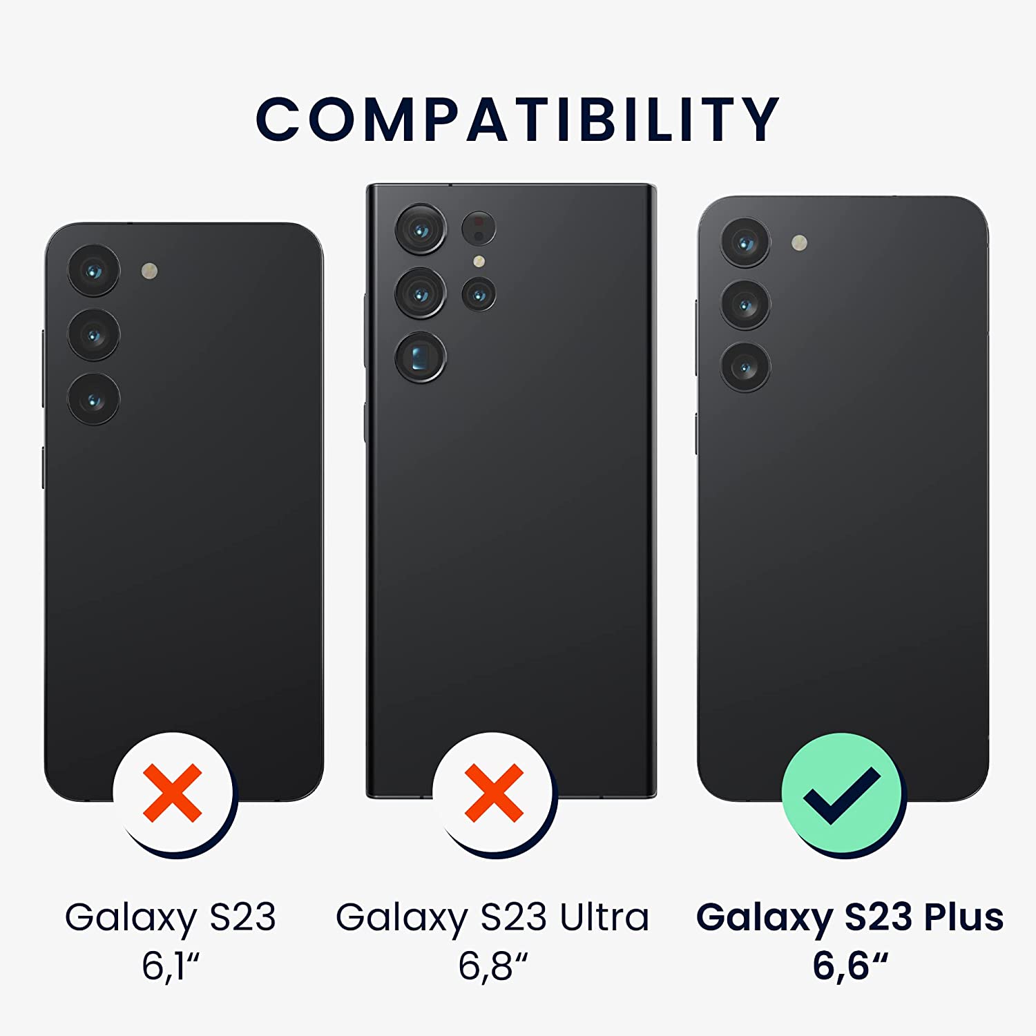 KW Samsung Galaxy S23+ Θήκη από Φυσικό Ξύλο - Dark Brown - 60295.18