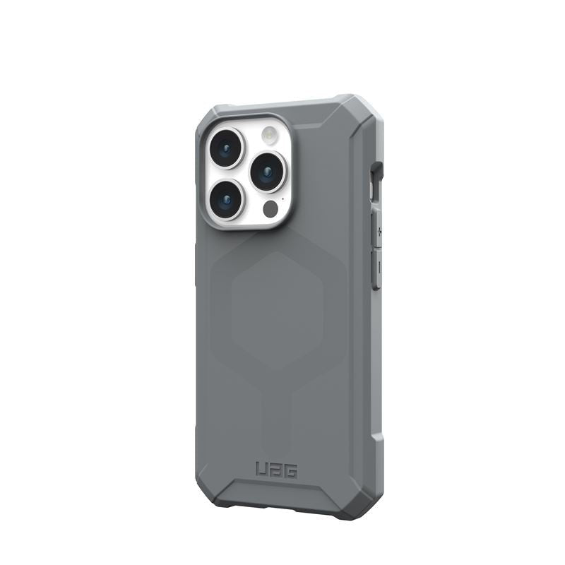 UAG iPhone 15 Pro Essential Armor MagSafe Θήκη Σιλικόνης TPU με MagSafe - Silver