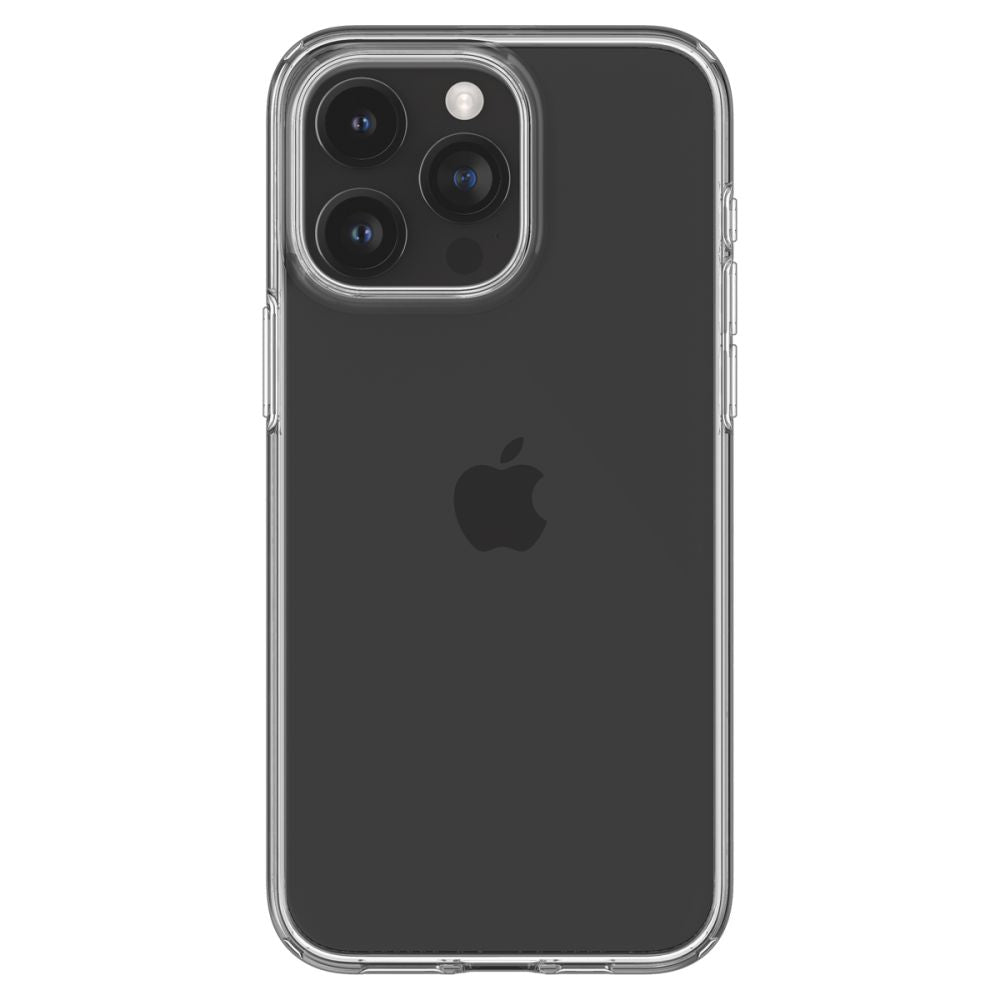 Spigen iPhone 15 Pro Liquid Crystal Θήκη Σιλικόνης - Crystal Clear
