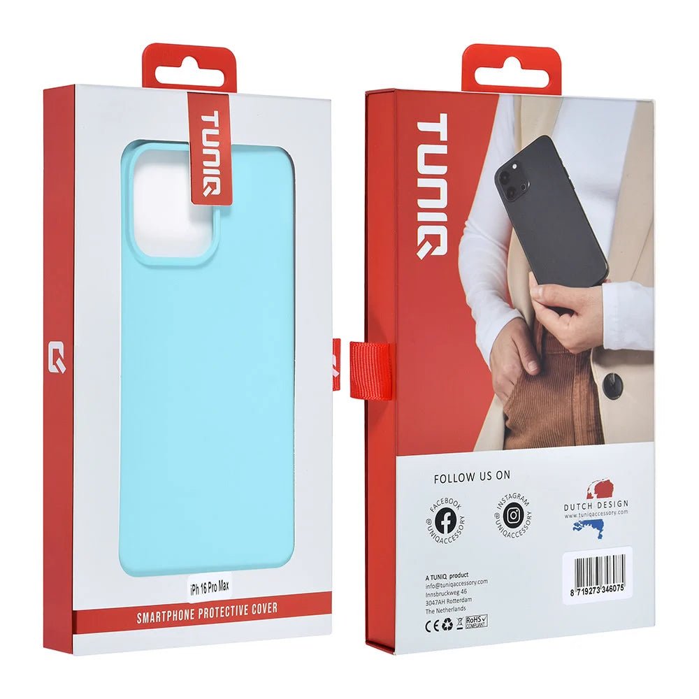 Tuniq iPhone 16 Pro Max Θήκη Σιλικόνης - Blue
