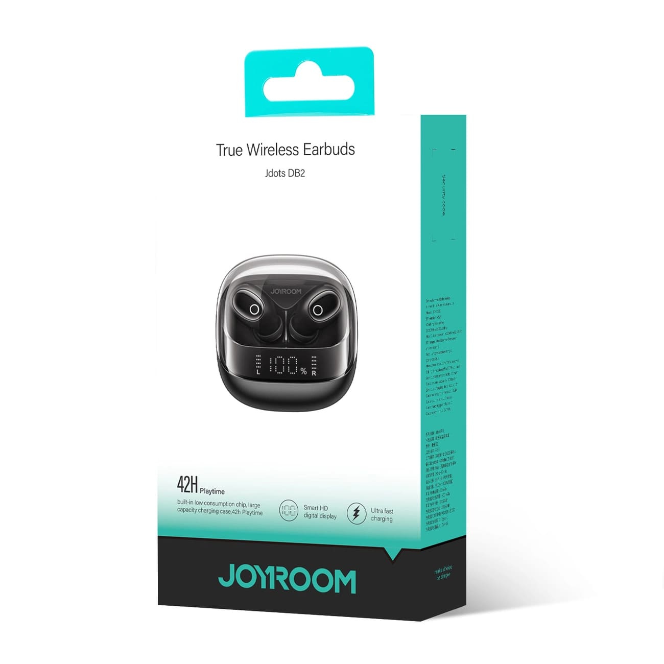 Joyroom Jdots Series Bluetooth 5.3 - Ασύρματα ακουστικά για Κλήσεις / Μουσική - Black - JR - DB2