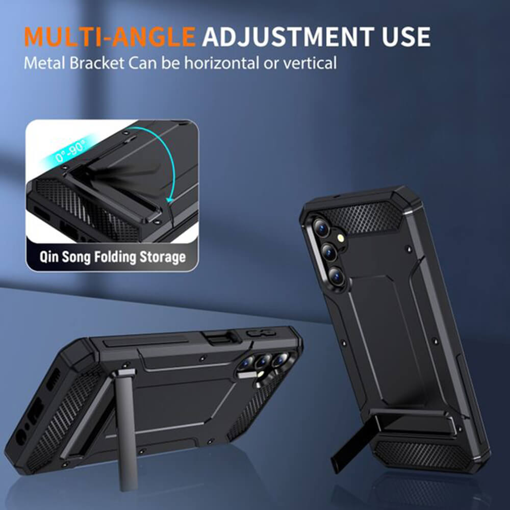 Techsuit Samsung Galaxy A36 5G Hybrid Armor Θήκη - Black