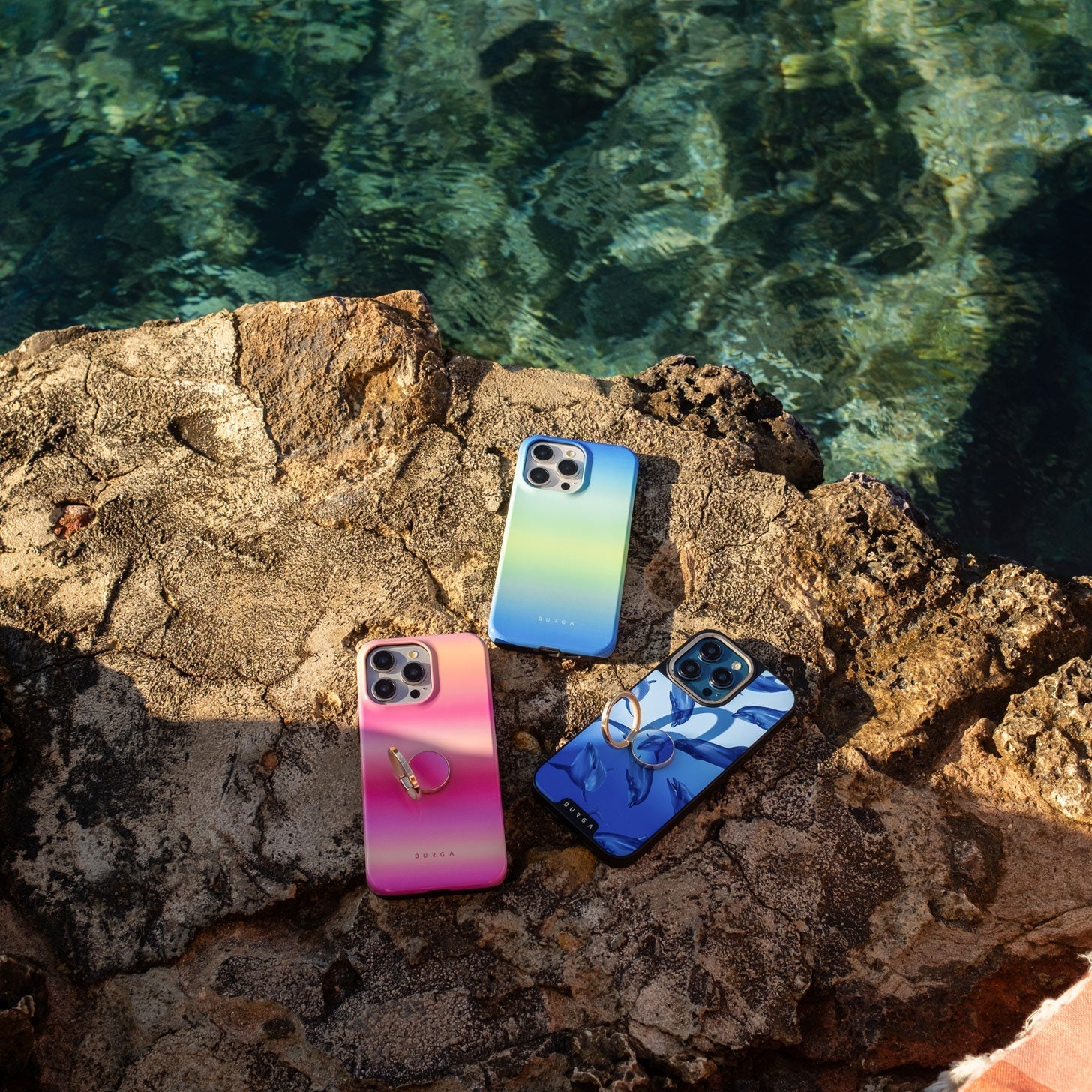 Burga iPhone 16 Fashion Tough MagSafe Σκληρή Θήκη με MagSafe - Horizon